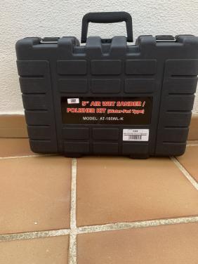 Schuur en polijstmachine