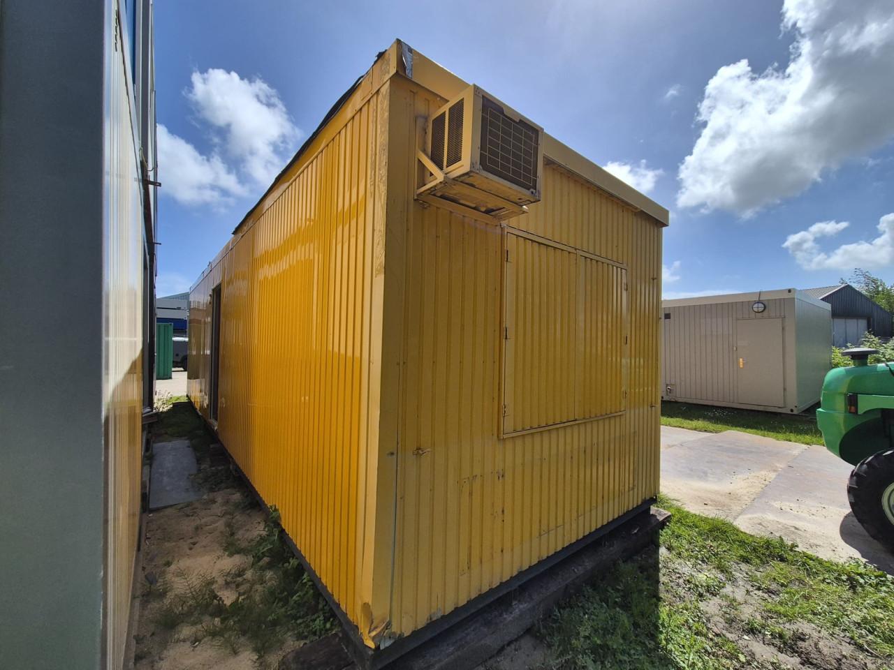 10x3m kantoorunit / woonunit / schaftkeet / bouwkeet
