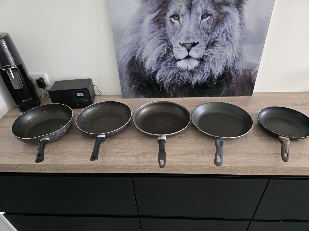 Pannen en keukengerei