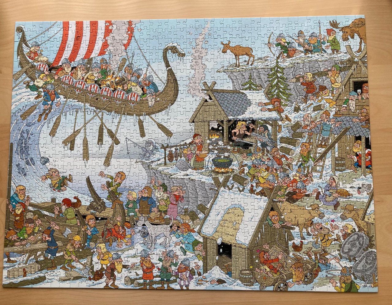 Puzzel The Vikings