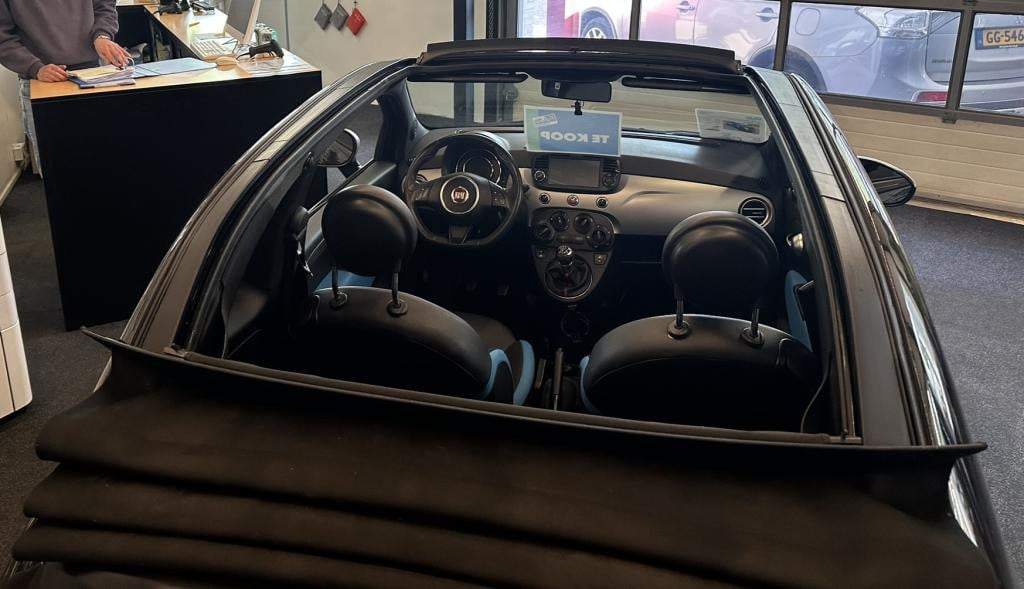 Fiat 500 C twinair 85 rock cabrio | android, jaar apk, beurt, 3 maanden gar