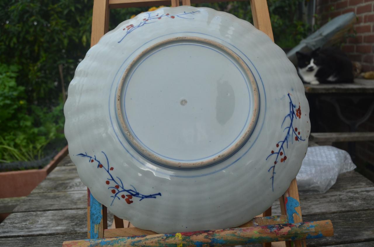 Japans Imari porseleinen bord 18e/19e/20e eeuw.