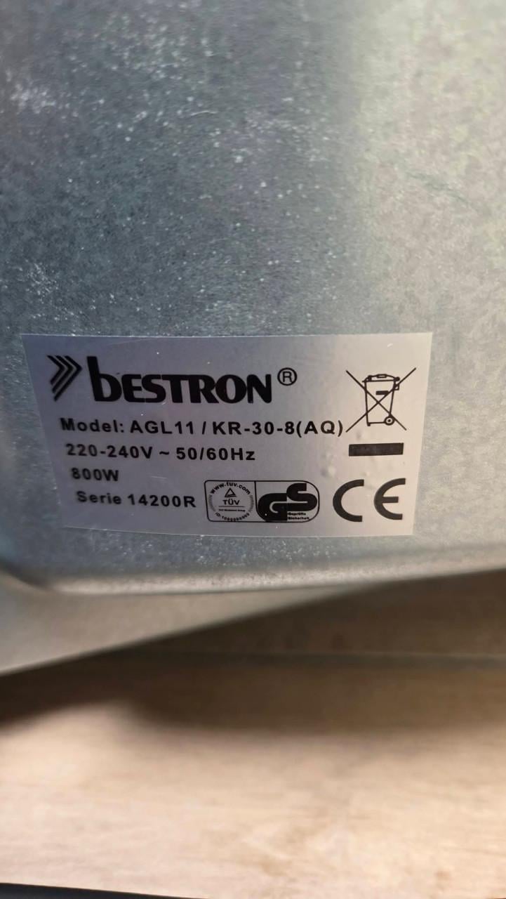 Bestron Mini Oven (model AGL11). Compacte vrijstaande grill- en bakoven