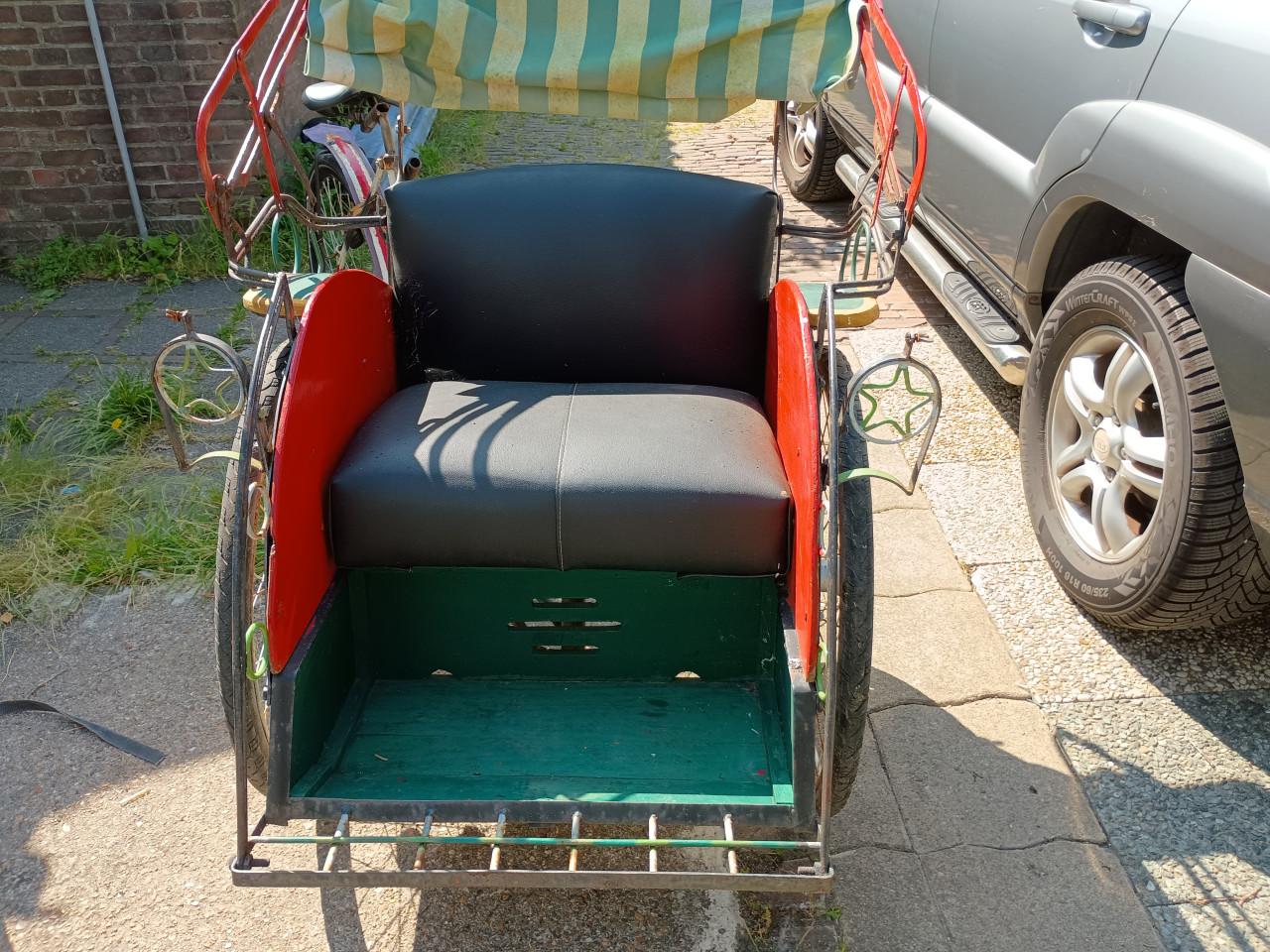 Riksja Indonesische fiets