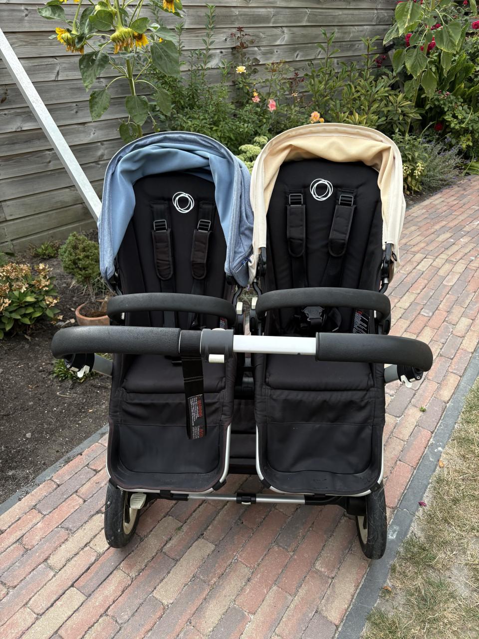 Bugaboo donkey duo 2 met accessoires