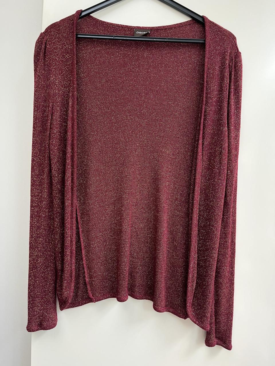 Bordeaux rood vestje