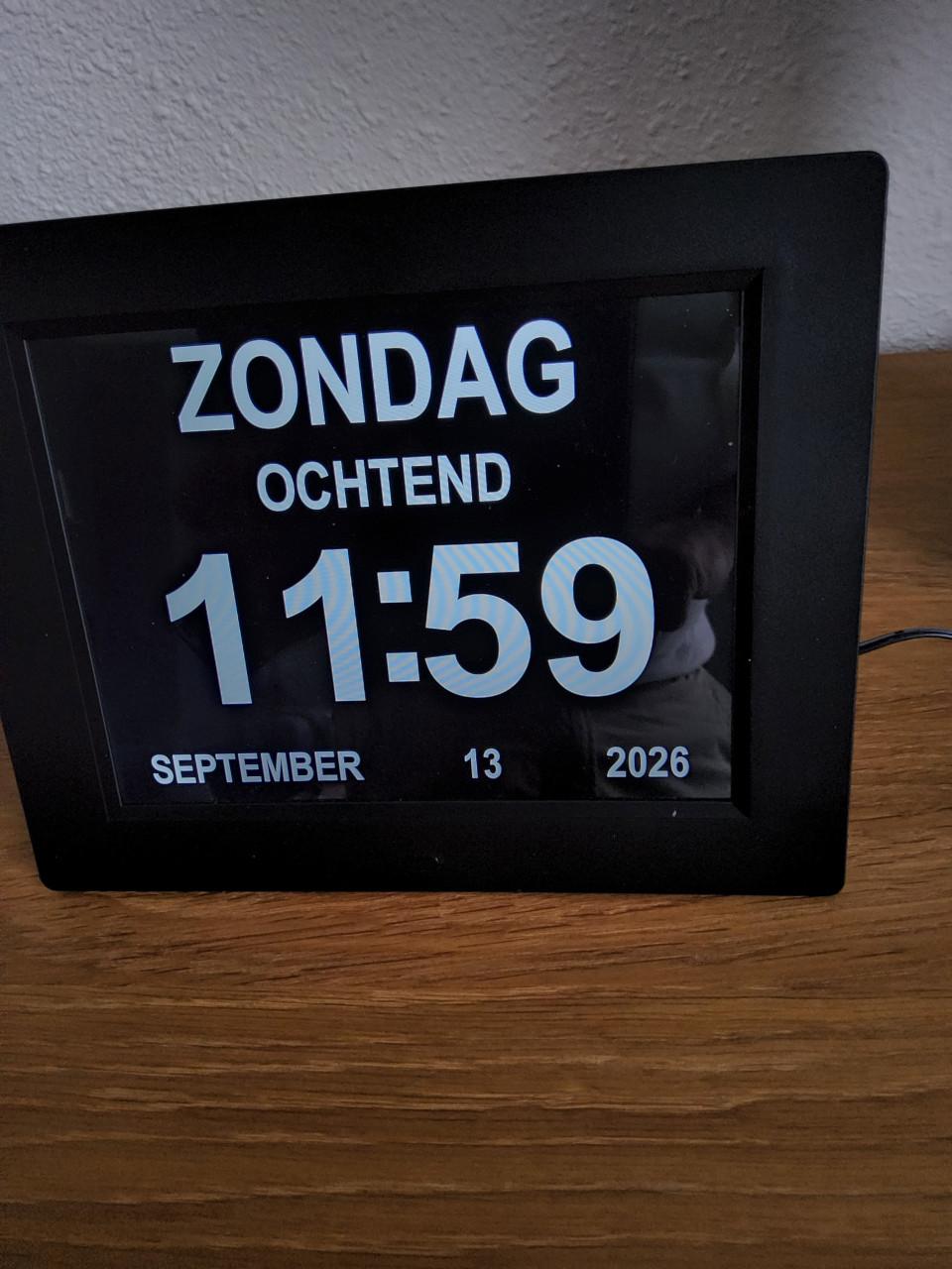 Dementie klok
