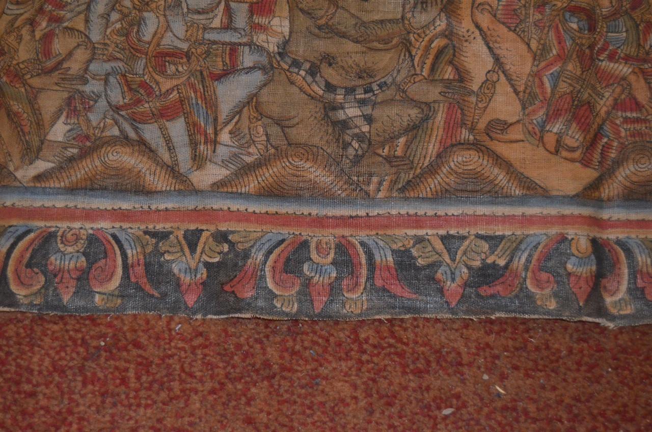Kamasan Bali Schilderij scene Ramayana epos