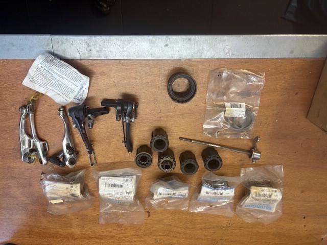 Partij racefietsonderdeen (Nos) nieuw