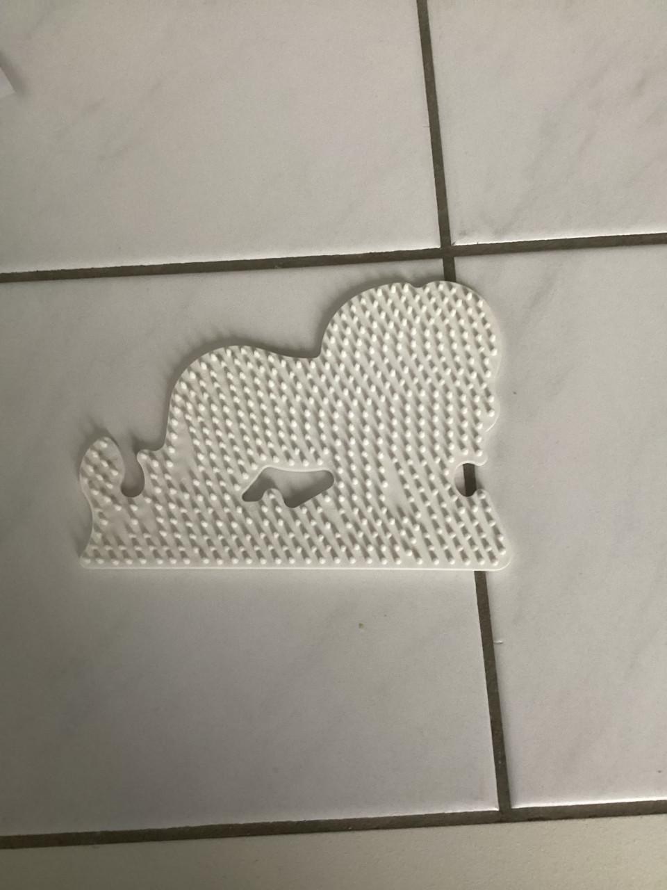 Hama onderplaat 🦁 leeuw