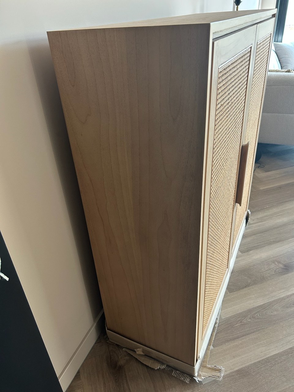 Nieuwe Scandinavische  webbing ,garderobe kast ,opbergkast