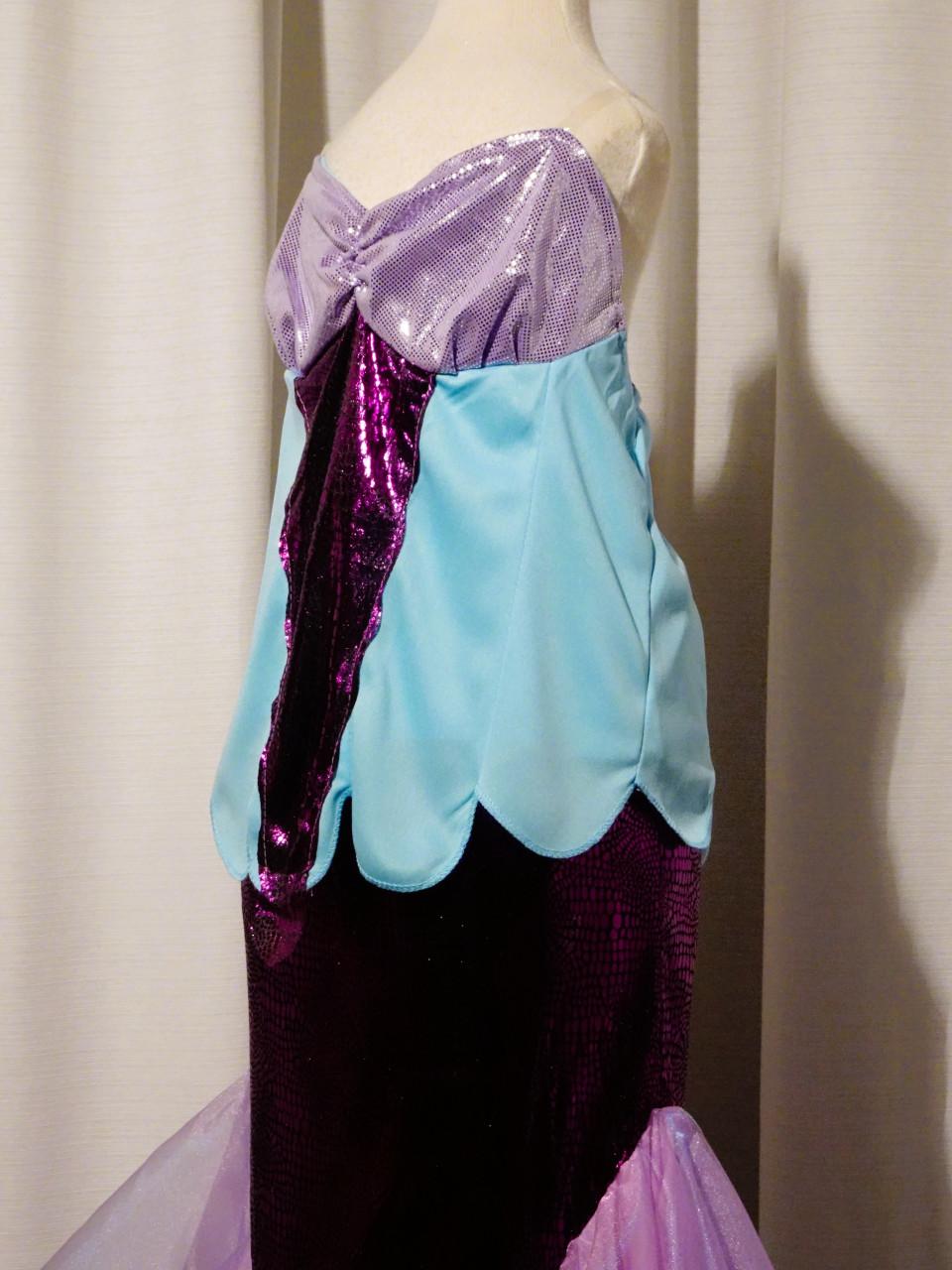 Nieuw ! Maat 116 -122 Paars / Lila Prinses Zeemeermin Jurken