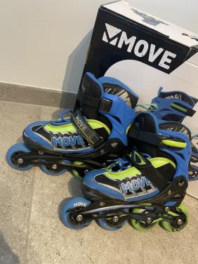 Kado tip!(Nieuw)Verstelbare inline skates 34-37