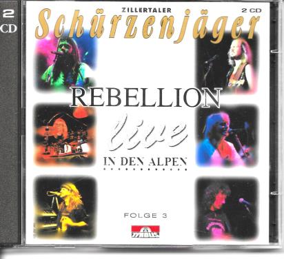 Dubbel cd Schurzenjäger Rebellion Live in denAlpen