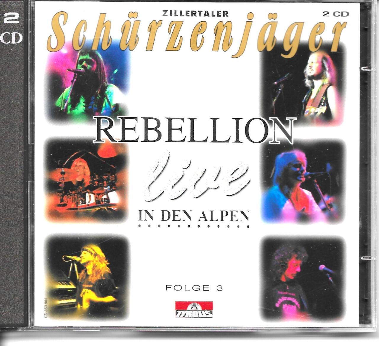 Dubbel cd Schurzenjäger Rebellion Live in denAlpen