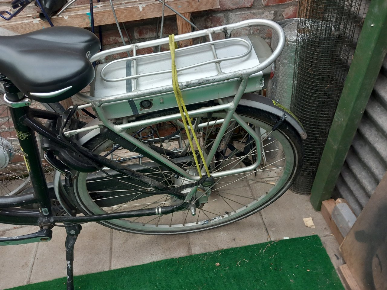 Accu, display voorwiel met motor Bikkel