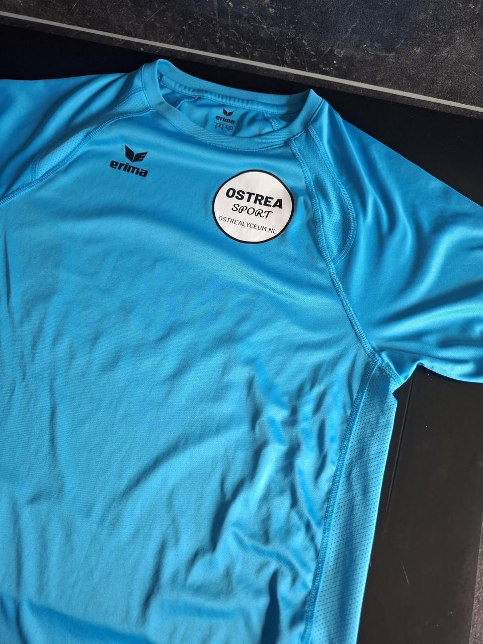 Ostrea gymshirt + sportklas shirt, maat S