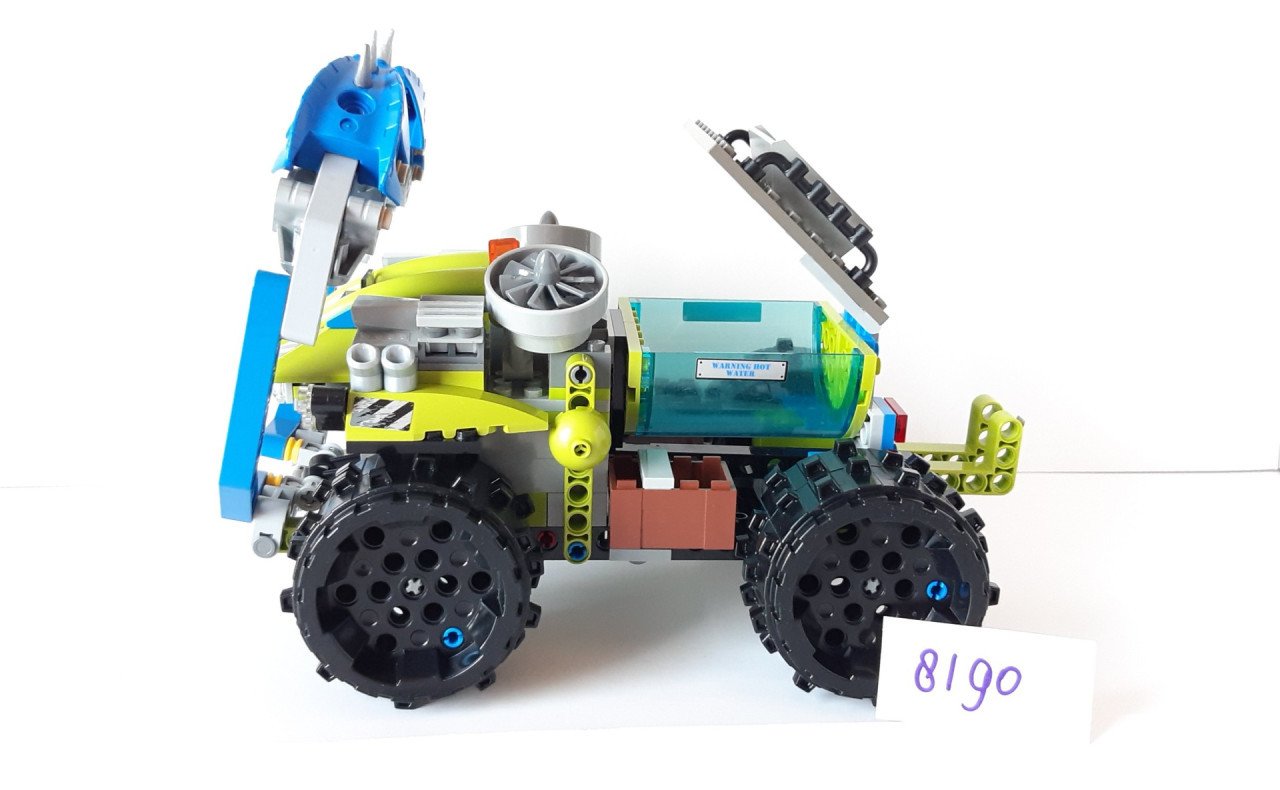 LEGO Power Miners  8190 : Klauwgrijper, Claw Catcher
