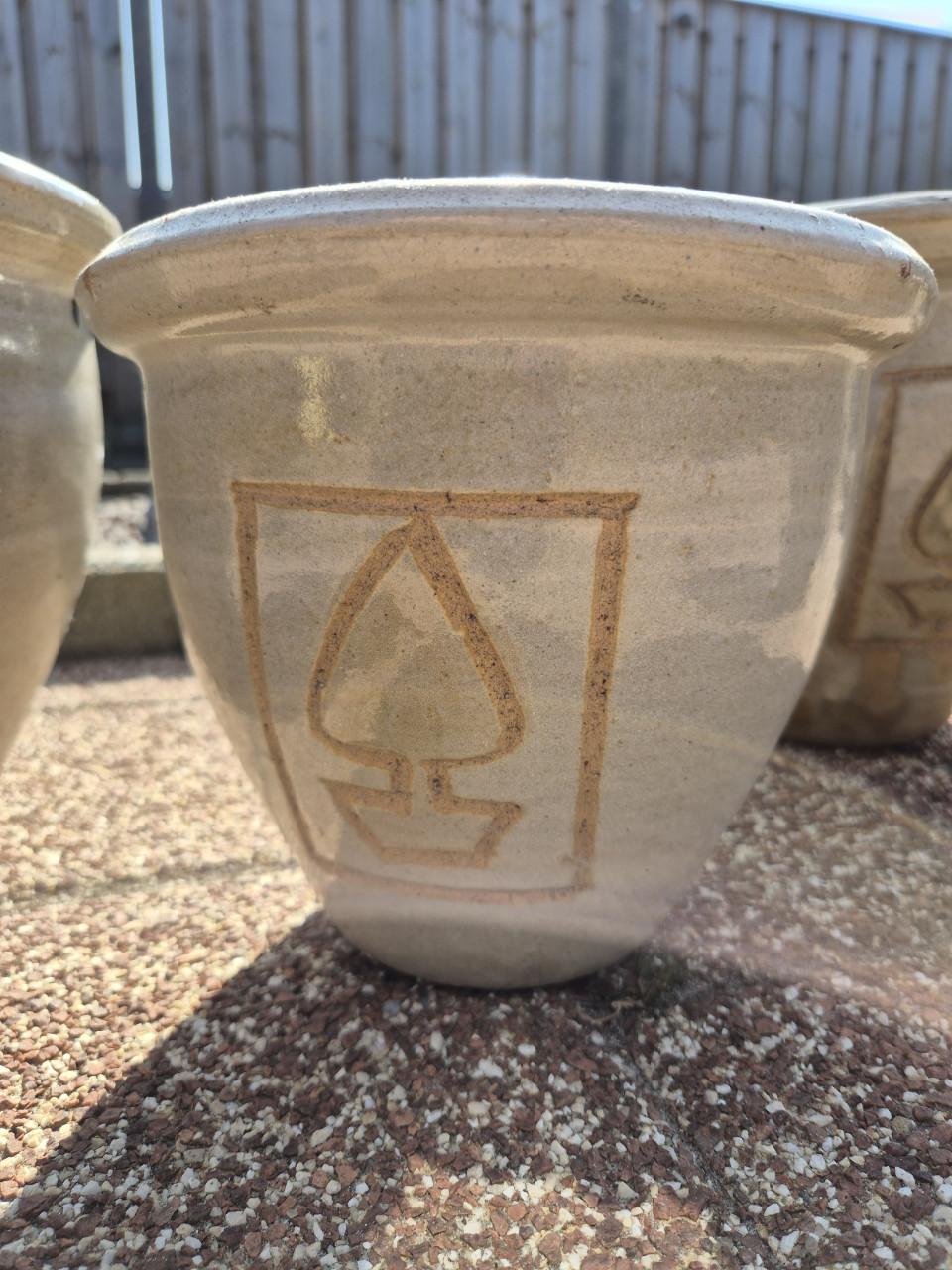 Bloempotten (prijs voor 4 potten)