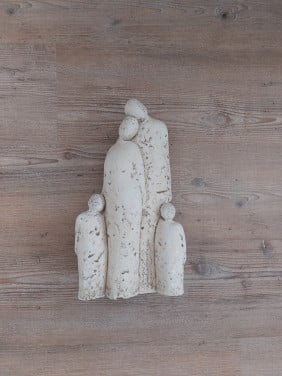 Decoratie, gezin van 4