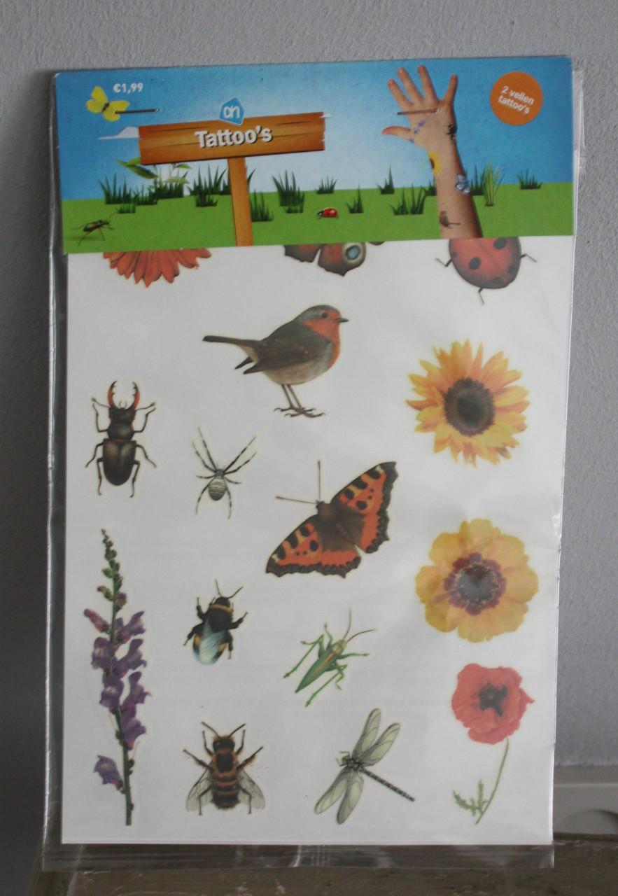 Nieuw in verpakking albert heijn tattoos