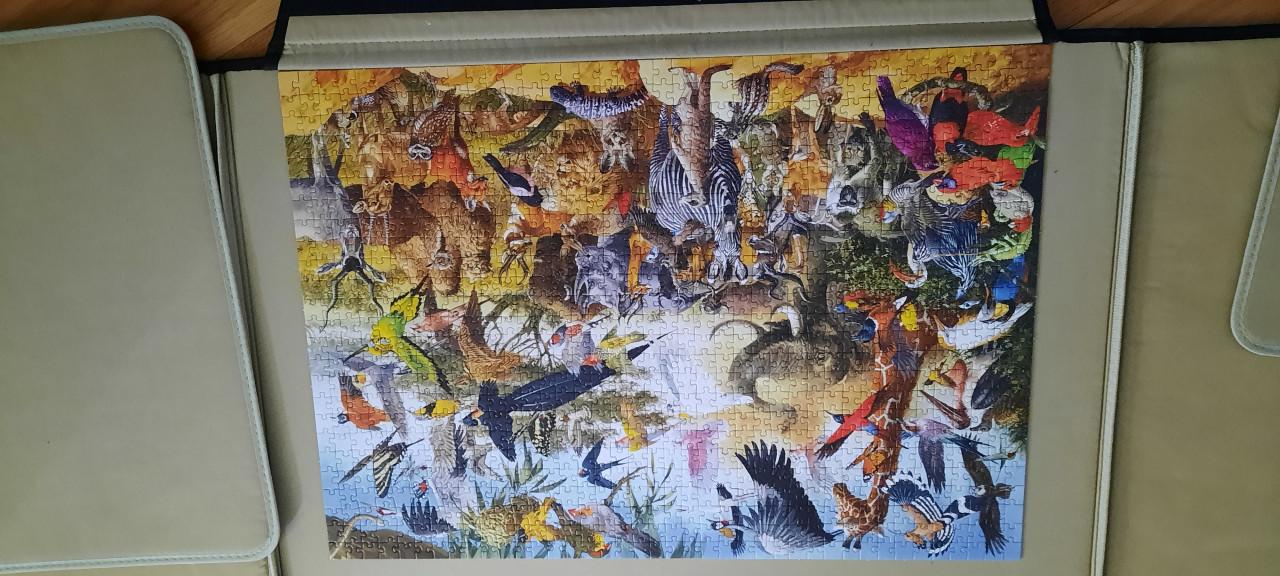 2 prachtige legpuzzels van The Wildlife Collection