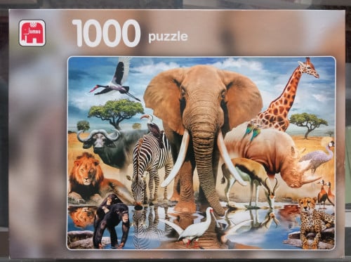 Puzzel Dieren uit Kenia