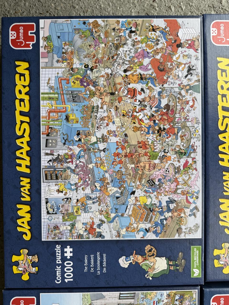 4 x Jan van Haasteren puzzel