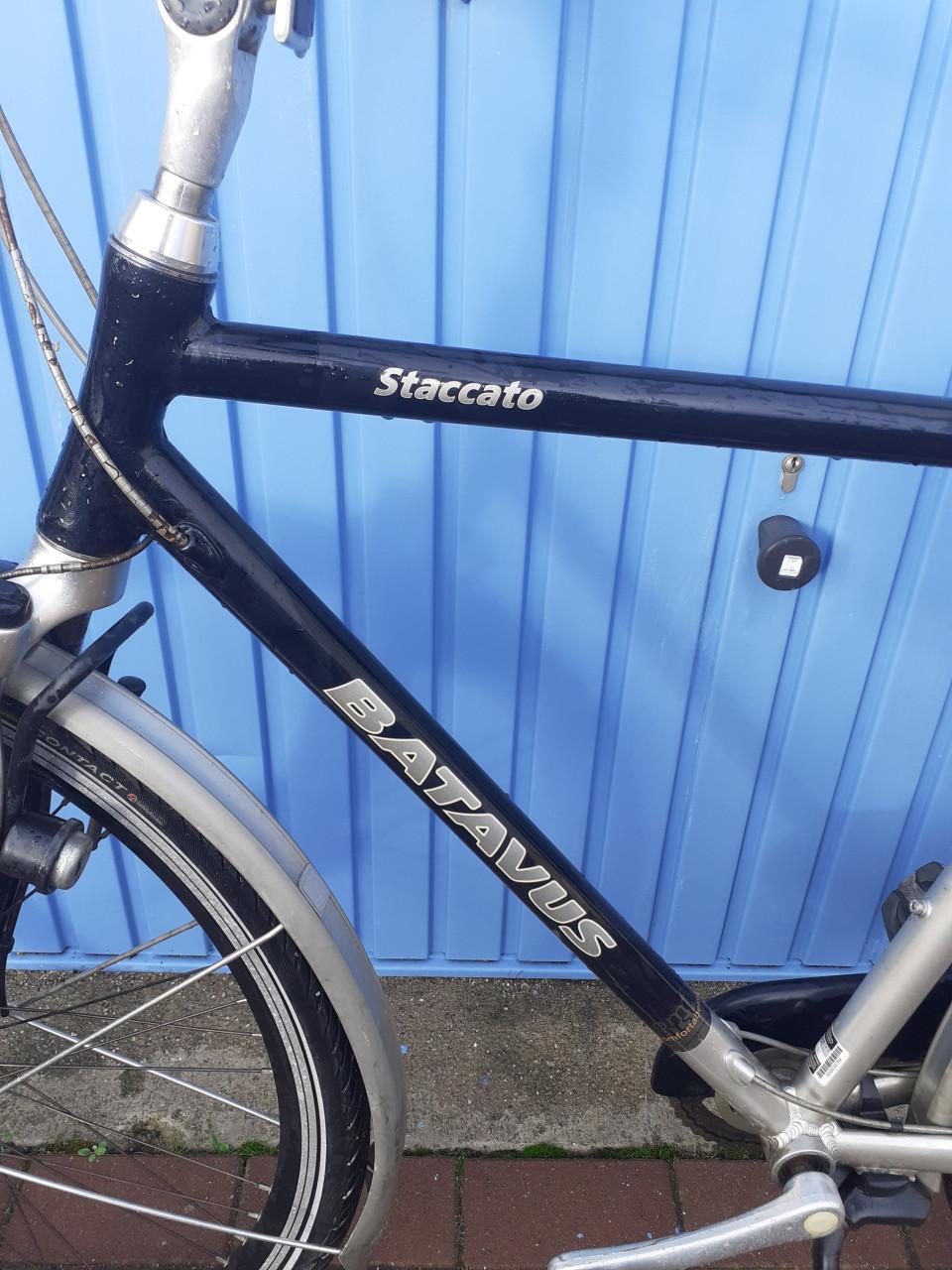 Hoge Herenfiets ** BATAVUS ** 8-versnellingen -  59 cm.