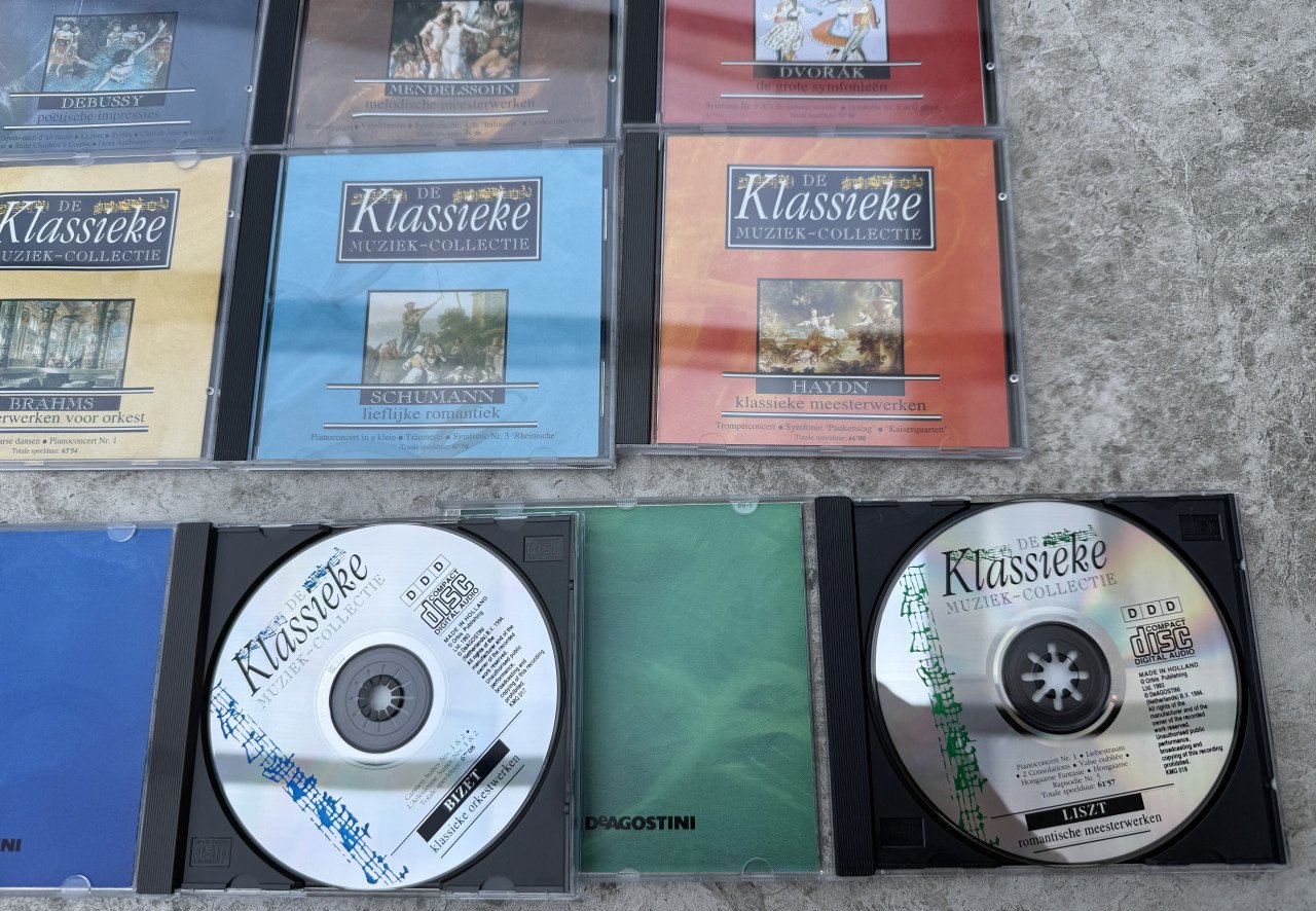 8 in Nieuwstaat Klassieke CD’s. Schumann, Liszt etc.