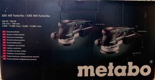 Metabo schuurmachine