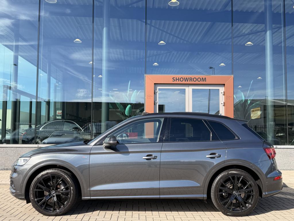 Audi Q5 2.0 tfsi quattro s-line | luchtvering | b&o | pano | leder | 360 | 