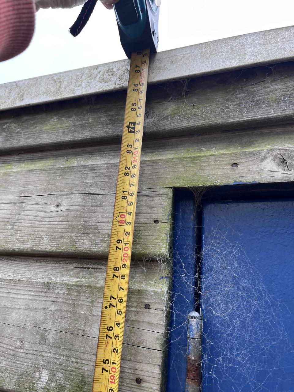 Schuurtje (zelf te demonteren)