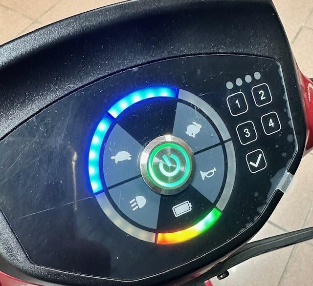 Scootmobiel 4 wiel opvouwbaar