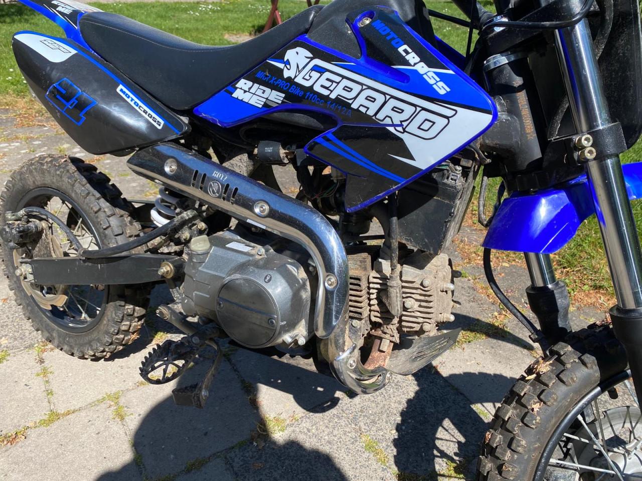 Te koop: Moto Cross Gepard MRR X-pro Bike 110cc