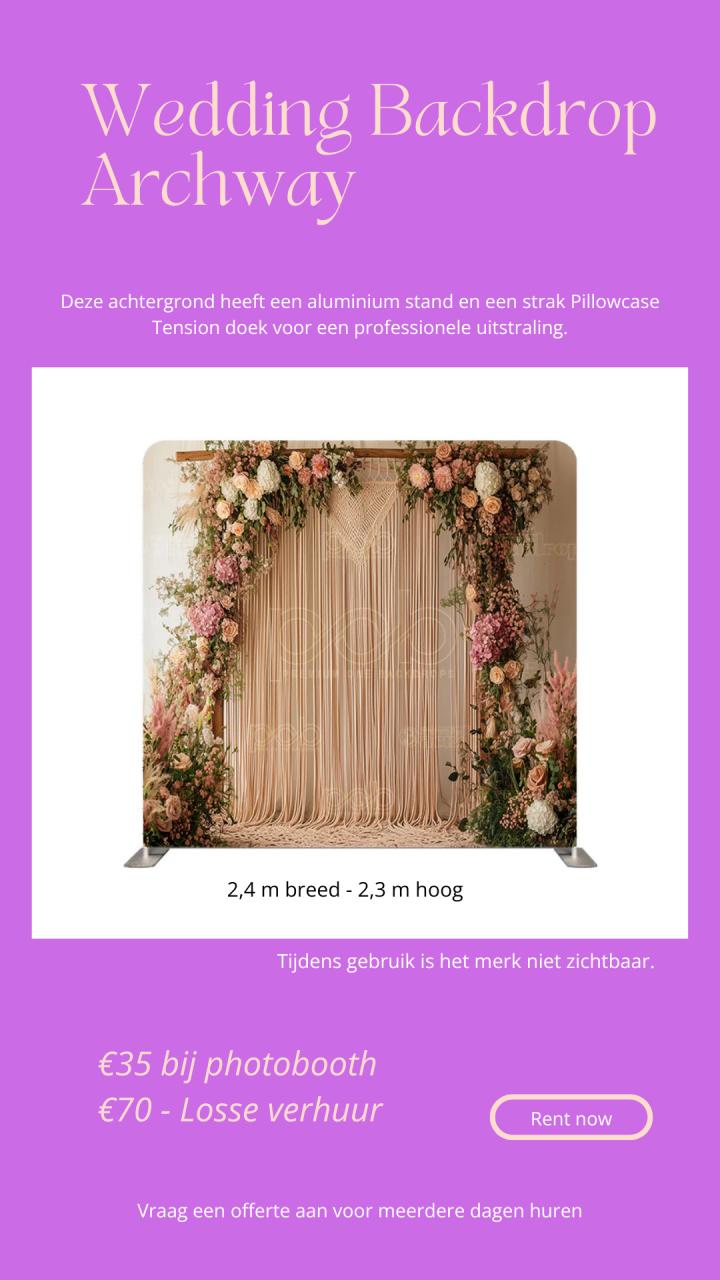 Backdrop huren Zeeland