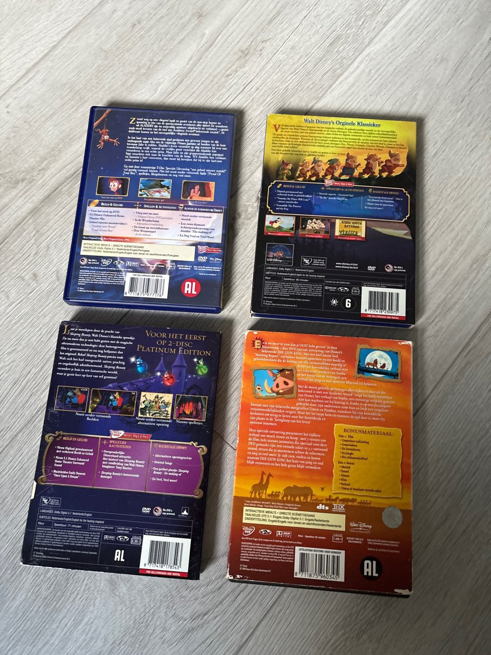 Disney dvds