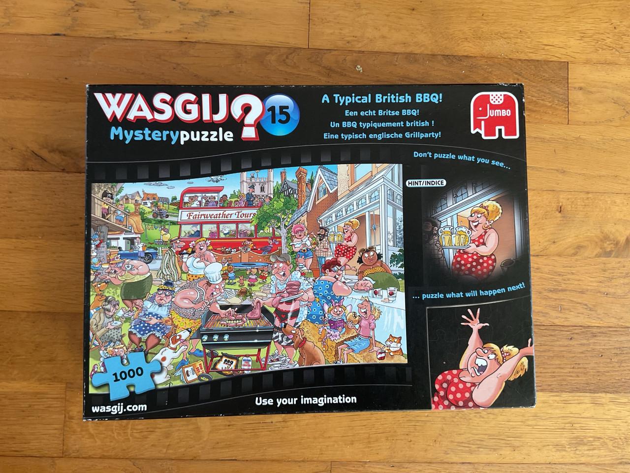 Wasgij nr. 15 Een echt Britse bbq. mist 1 stukje € 3