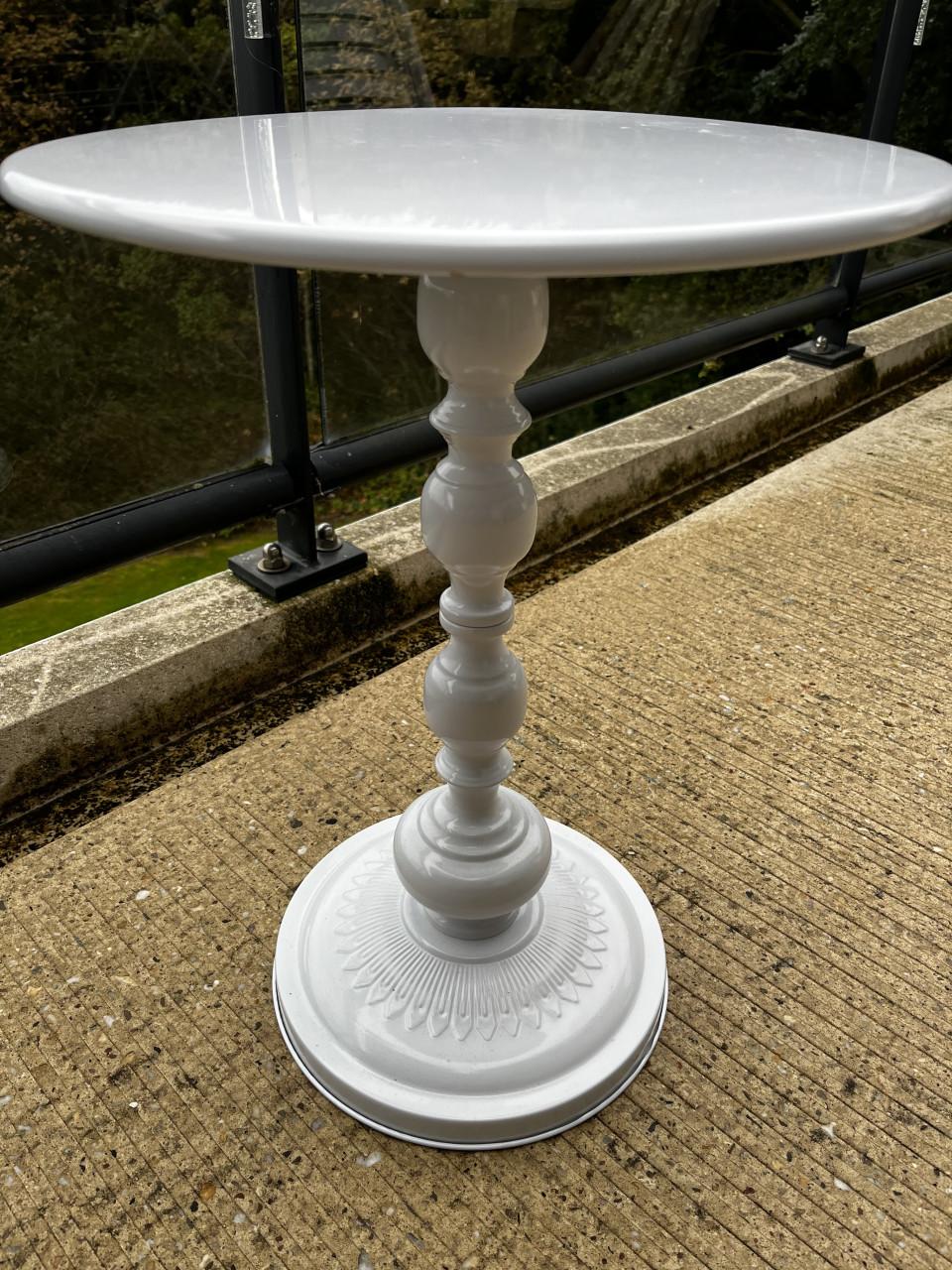 Bijzettafel wit