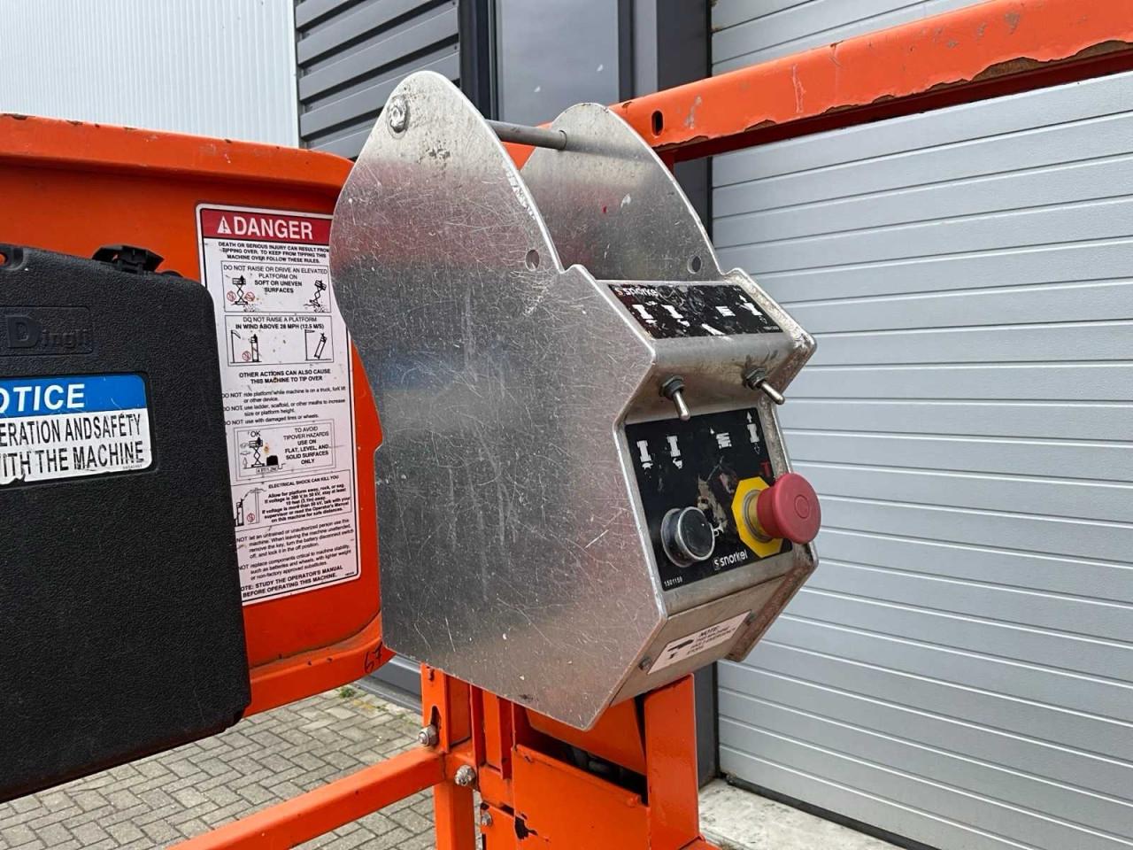 Snorkel schaarhoogwerker werkhoogte 7.8 meter 2019