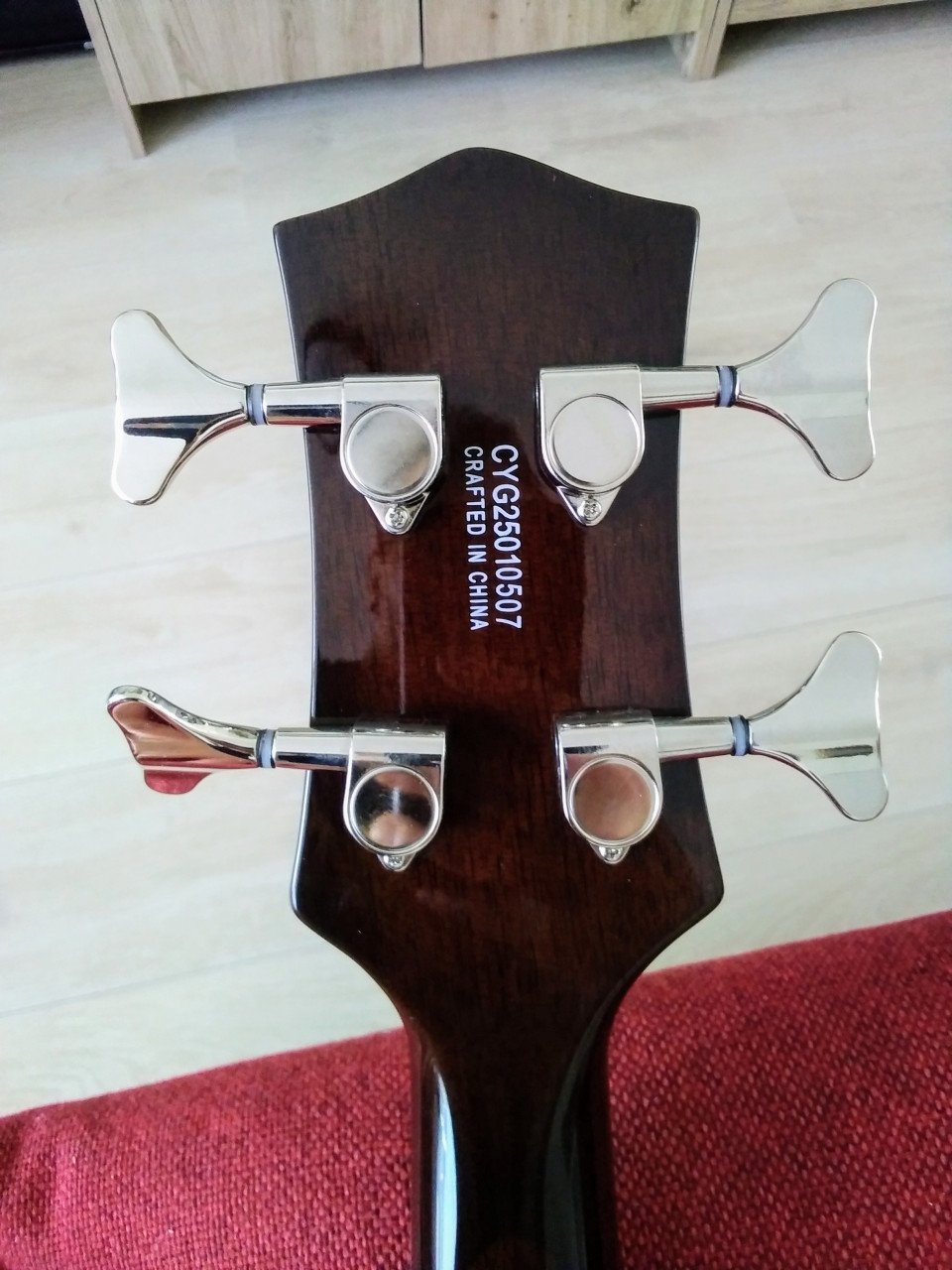 Gretsch Streamliner Jet Club Bass 30" met flatwounds, Z.G.A.N.