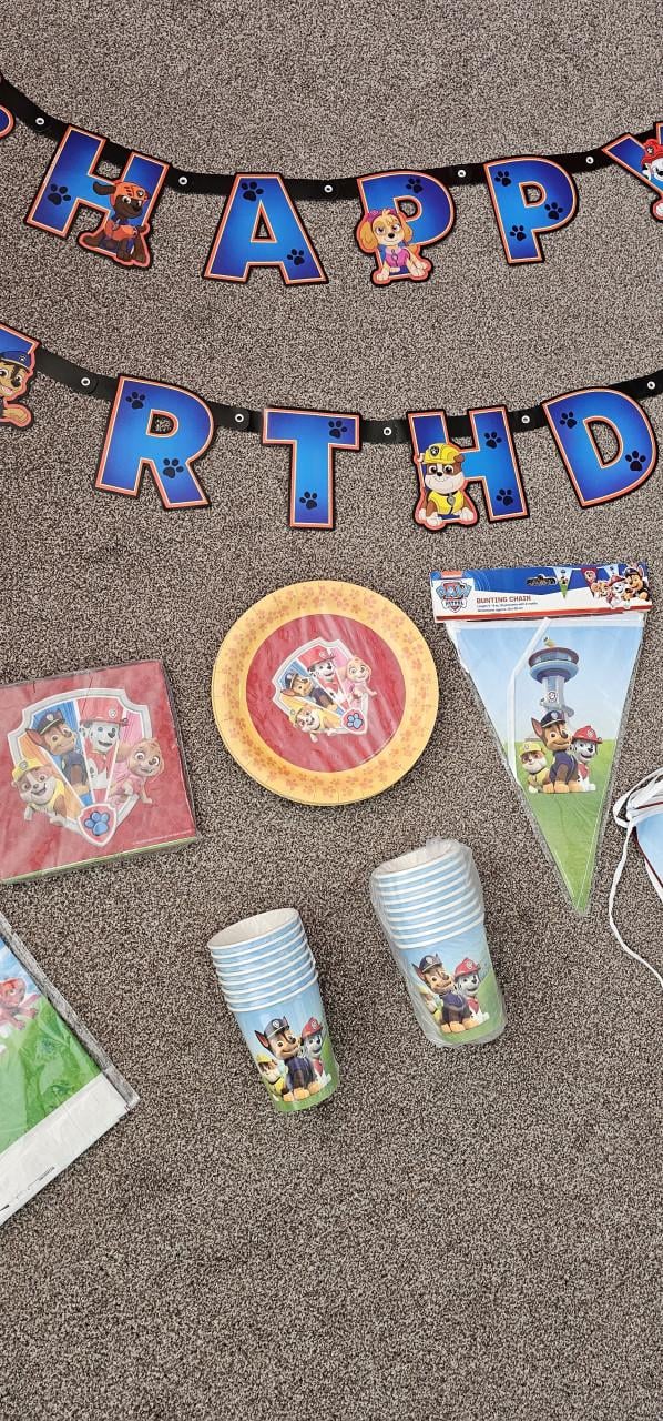 Paw patrol feestartikelen