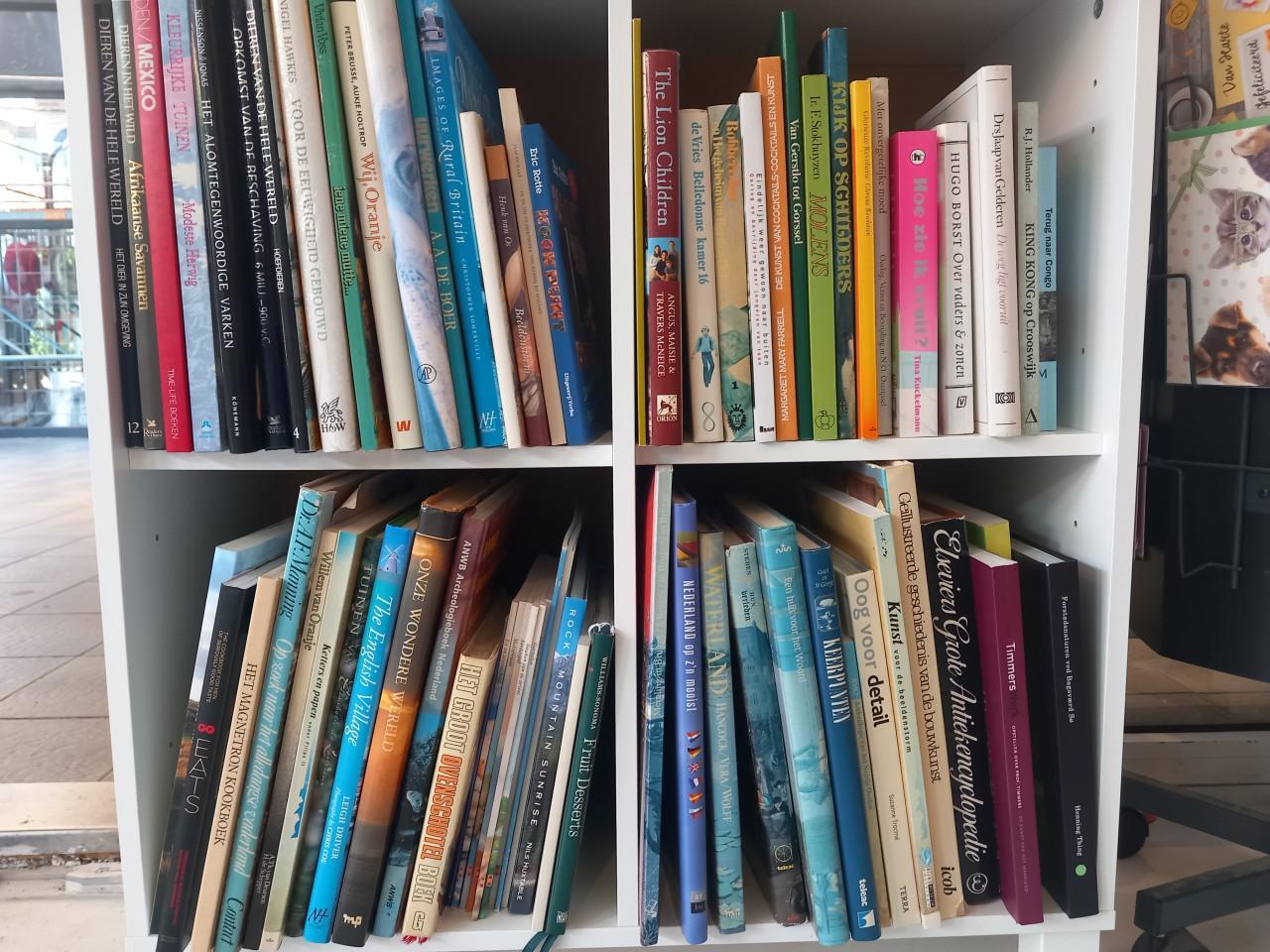Boeken voor 50 cent per stuk