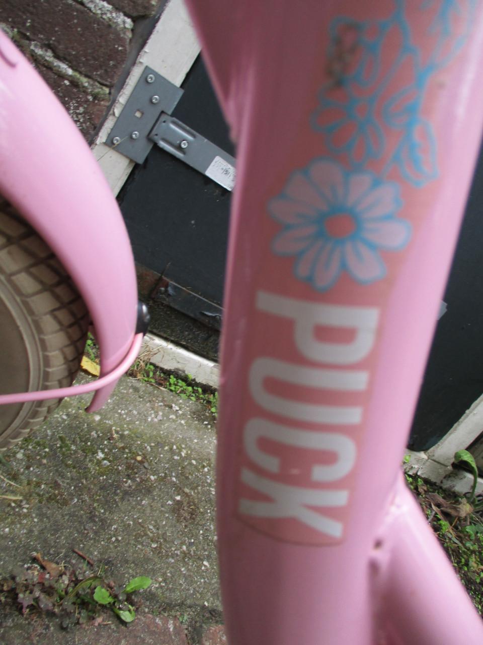 !2" Puck nogan meisjesfiets