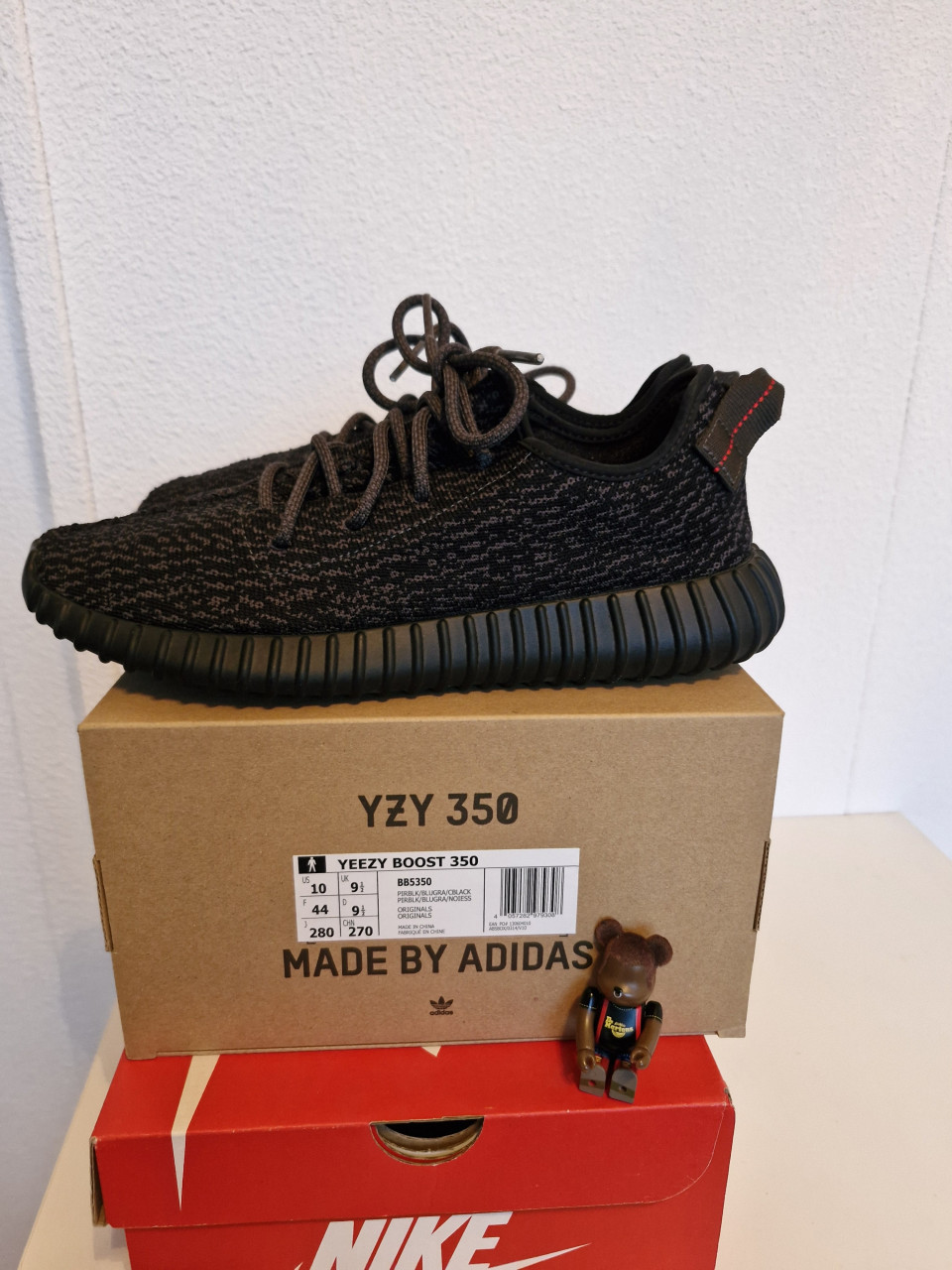 Yeezy 350 pirat black maat 44