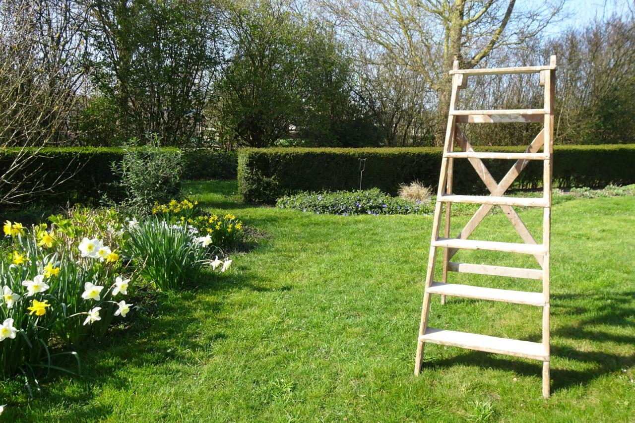 Houten Schilders trap