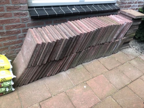 Rode tegels 30*30