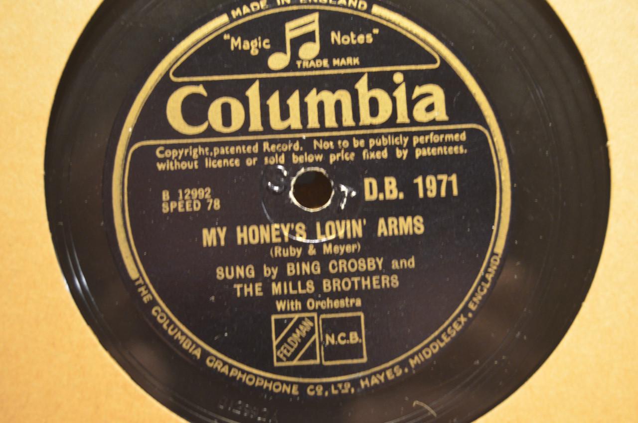 78 rpm Mills Brothers jaren '40 en '50 héél veel stuks. (3)