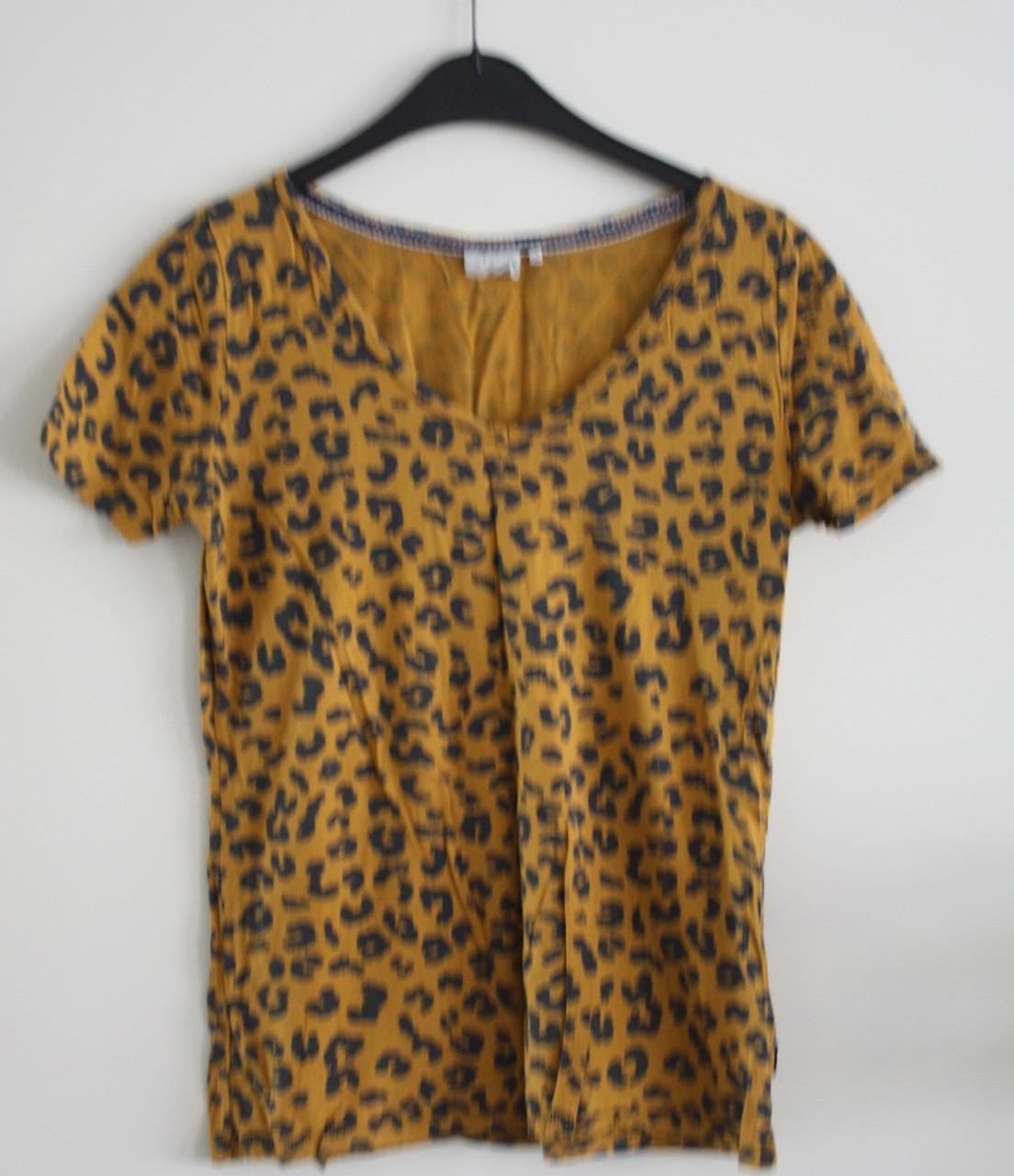 Shirt panterprint  maat xs