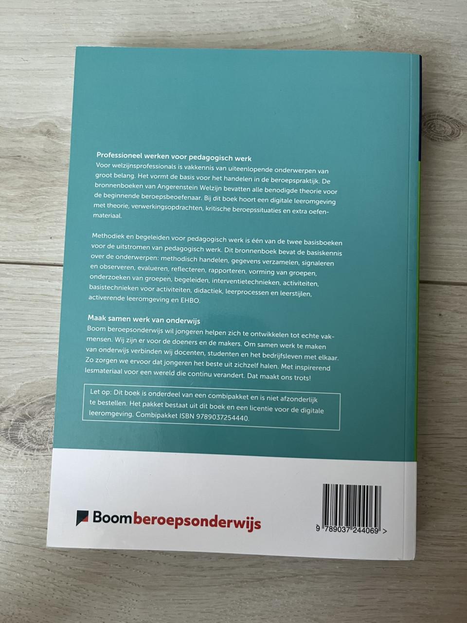 Professioneel werken voor pedagogisch werk – Basisdeel niveau 3 en 4